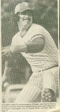 Pitcher Tim Hardy