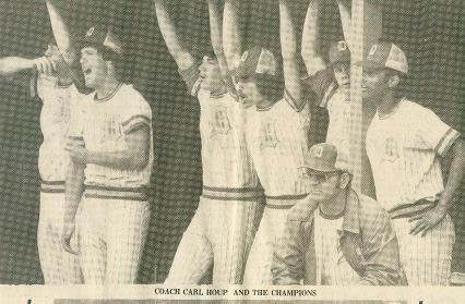 Coach Carl Houp and the Champions