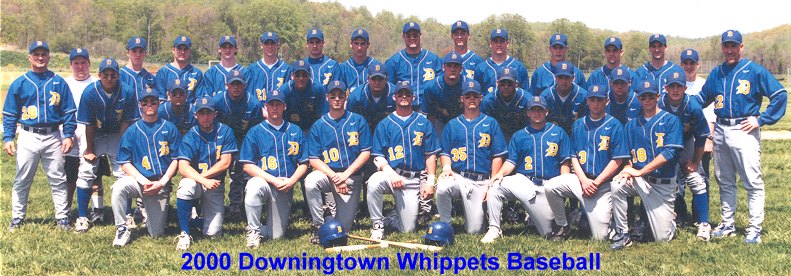 2000 Downingtown High School Baseball Team Photo