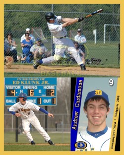 Andrew Cardamone - Senior Montage Photo